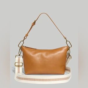 Madewell Leather carabiner crossbody sling bag